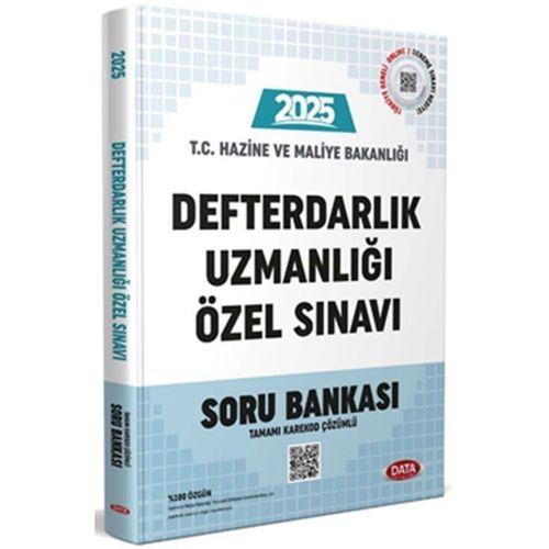 2025 T.C. Hazine ve Maliye Bakanlığı Defterdarlık Uzmanlığı Özel Sınavı Soru Bankası Data Yayınları