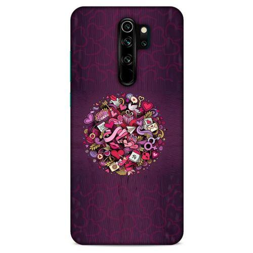 Xiaomi Redmi Note 8 Pro Kılıf Hediyelik Seri Sevgililer Günü (36) 14 Şubat Glitter Kılıf