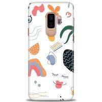 Samsung Galaxy S9 Plus Kılıf HD Baskılı Kılıf - Drawing + Tam Ekran Koruyucu