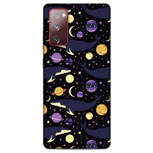 Spacex (24) Tema Darbe Emici Kılıf Samsung Galaxy S20 Fe Kılıf