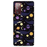 Spacex (24) Tema Darbe Emici Kılıf Samsung Galaxy S20 Fe Kılıf