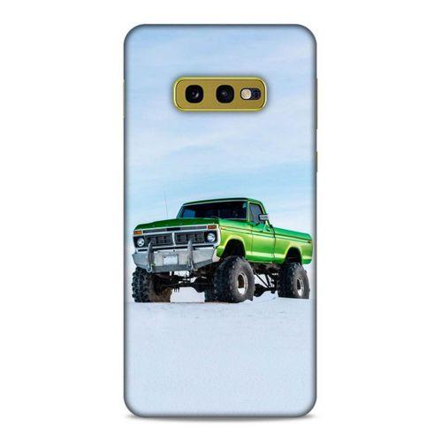 Lopard Samsung Galaxy S10e Uyumlu Kılıf PickUpX (33) Hybrid Kılıf Açık Yeşil