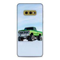 Lopard Samsung Galaxy S10e Uyumlu Kılıf PickUpX (33) Hybrid Kılıf Açık Yeşil