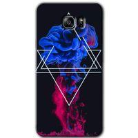 Galaxy Note 5 Kılıf HD Desen Baskılı Arka Kapak - Mekanik Duman 1