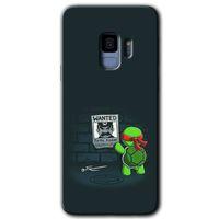 Galaxy S9 Kılıf HD Desen Baskılı Arka Kapak - Kaplumbağa Avcısı + Kırılmaz Cam