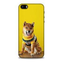 Apple Iphone 5S Kılıf Köpek Kıyafetleri (24) Darbe Emici Kılıf Shiba Inu Kazak