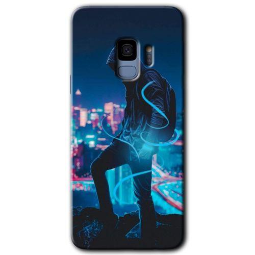 Galaxy S9 Kılıf HD Desen Baskılı Arka Kapak - Spill Boy + Kırılmaz Cam