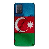 Samsung Galaxy A71 Uyumlu Kılıf Azarbaijan (18) Telefon Kılıfları Kırmızı Yeşil Mavi