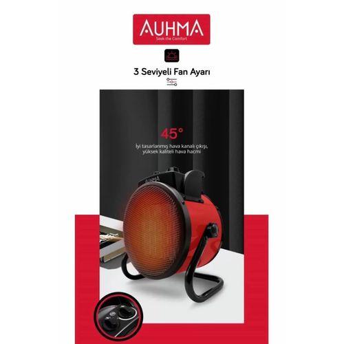 Ultra Güçlü 3000 Watt Taşınabilir Elektrikli Portatif Isıtıcı Soba Sıcak Hava Üfleyen Fan Radyatör