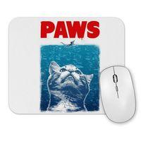 Paws Jaws Horror Korku Film Movie Spielberg Crossover Mouse Pad