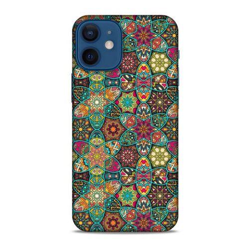 Ethnic Culture (56) Apple iPhone 12 Mini Kılıf Silikon Kapak Desenli