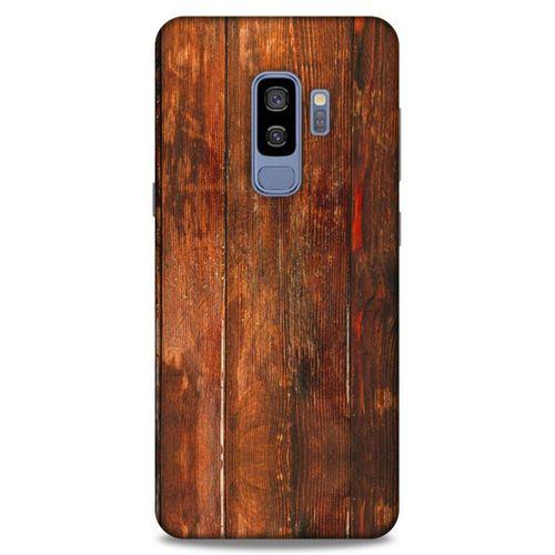 Lopard Samsung Galaxy S9 Plus Uyumlu Kılıf Wood'X (4) Koruma Kılıfı Desenli