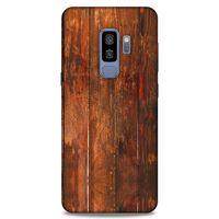 Lopard Samsung Galaxy S9 Plus Uyumlu Kılıf Wood'X (4) Koruma Kılıfı Desenli