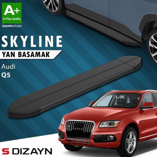 S-Dizayn Audi Q5 Skyline Siyah Yan Basamak 183 Cm 2008-2016 A+ Kalite