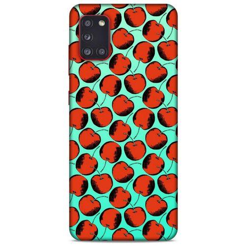 Frutix Kiraz 01 Samsung Galaxy A31 Kılıf Desenli Silikon
