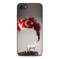 Apple Iphone 8 Uyumlu Kılıf Ottoman (31) TPU Kılıf Kurt
