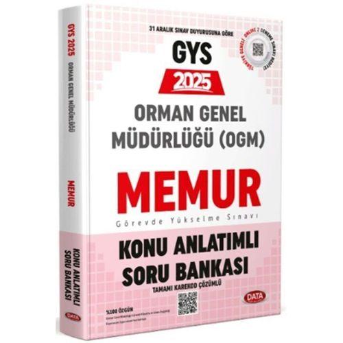 2025 GYS Orman Genel Müdürlüğü Memur Konu Anlatımlı Soru Bankası Data Yayınları