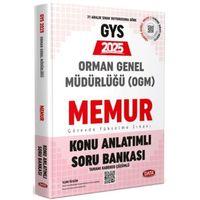 2025 GYS Orman Genel Müdürlüğü Memur Konu Anlatımlı Soru Bankası Data Yayınları