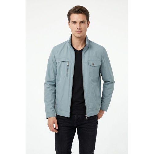 Erkek Mevsimlik Kanvas Spor Mont 8094 BGL-ST05337