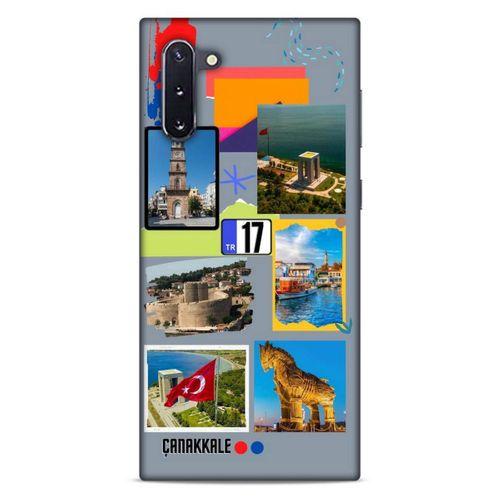 Lopard Samsung Galaxy Note 10 Uyumlu Kılıf Şehirli ※ (17) Çanakkale Tasarım Kılıf