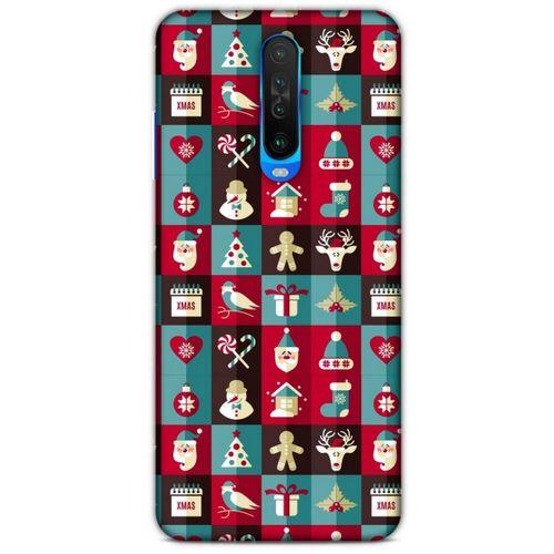 Yılbaşı Süsleri 17 Xiaomi Redmi K30 5G Kılıf Silikon Kapak