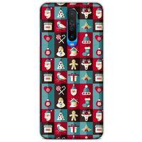 Yılbaşı Süsleri 17 Xiaomi Redmi K30 5G Kılıf Silikon Kapak
