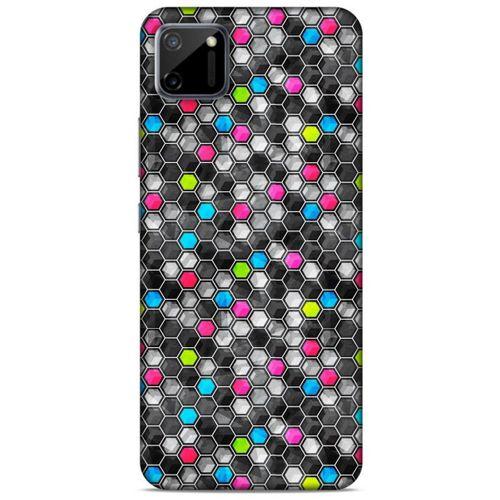 Geometrix 13 Oppo Realme C11 Kılıf Silikon Kapak