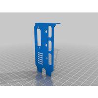 Gigabyte 1050 Ti Arka Plaka Düşük Profil (Bu ürün Sadece Plastik parçadır - Almadan Önce Soru Sorabilirsiniz)