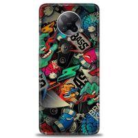 Xiaomi Poco F2 Pro Kılıf HD Baskılı Kılıf - Bass + Tam Ekran Koruyucu