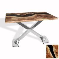 Dockers İks Masa Kromnikel (70x120 - Werzalit, Allzalit yada Wermodin Tabla) - Epoxy