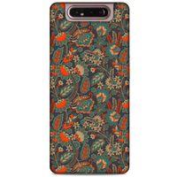 Ethnic Culture (64) Samsung Galaxy A80 Kılıf Silikon Kapak Desenli