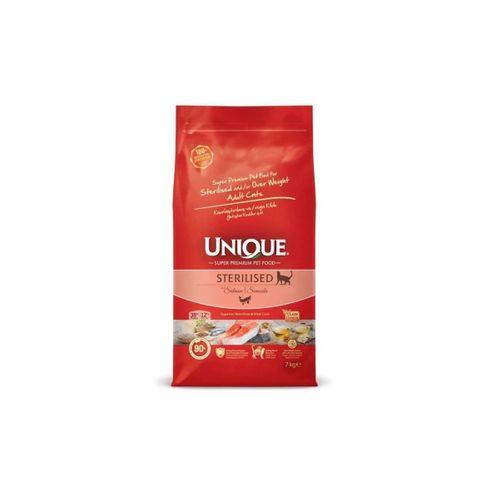 Unique Adult Cat Sterilised Salmon 7 Kg Somonlu Kısır Kedi Maması