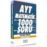 YKS AYT Matematik Soru Bankası 1000 Soru Çapa Yayınları
