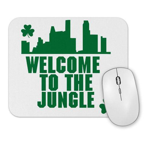 Boston Celtics Welcome To The Jungle Mouse Pad