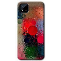 Realme C11 Kılıf Baskılı Arka Kapak - Wet Bubbles +Tam Ekran Koruyucu