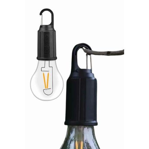 Taşınabilir Şarjlı Led Ampul Askılı Lamba Kamp Bahçe Lambası