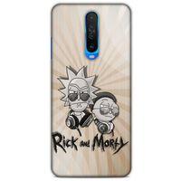 Xiaomi Redmi K30 Uyumlu Kılıf Rick And Morty (16) Kalın Kılıf Jessica