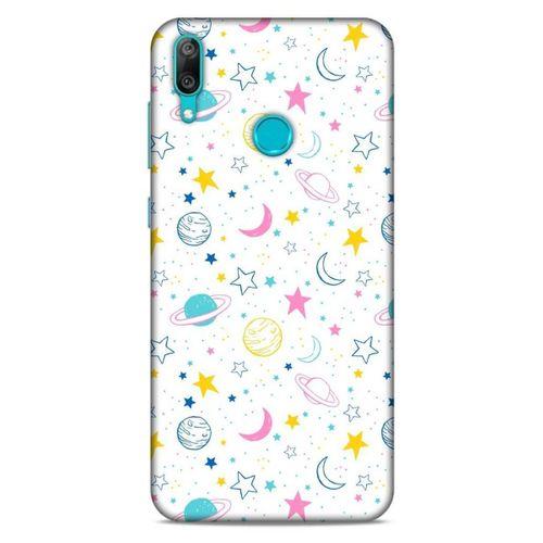 Spacex (31) Tema TPU Kılıf Huawei Y7 Prime 2019 Kılıf