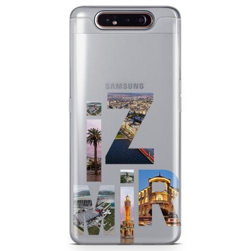 Samsung Galaxy A80 Kılıf İzmir Gezi Arka Kapak Koruma Desenli Full Koruyucu