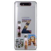 Samsung Galaxy A80 Kılıf İzmir Gezi Arka Kapak Koruma Desenli Full Koruyucu
