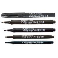 ARTLİNE SUPREME CALLİGRAPHY PEN (1.0-2.0-3.0 4.0-5.0)  BLACK ( 5 Adet )