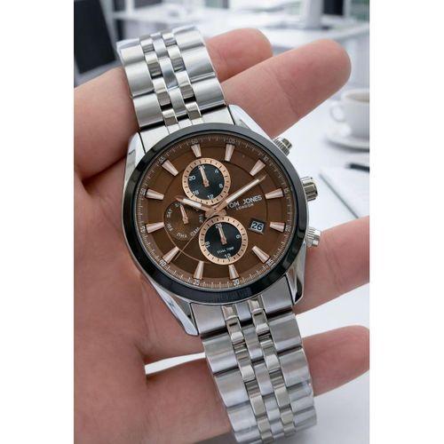 Tom Jones 2 Yıl Garantili 3 Atm Suya Dayanıklı Çelik Kordon Erkek Kol Saati ETJ.10091.5