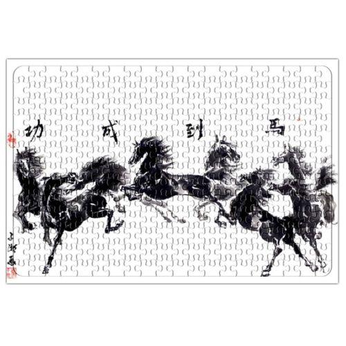 Gallop Of The 8 Horses Puzzle 240 Parça Yapboz