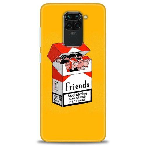 Xiaomi Redmi Note 9 Kılıf HD Baskılı Kılıf - Friends + Tam Ekran Koruyucu