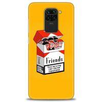 Xiaomi Redmi Note 9 Kılıf HD Baskılı Kılıf - Friends + Tam Ekran Koruyucu