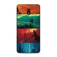 Xiaomi Redmi 8A Uyumlu Kılıf BMovie (35) Fit Design Kılıf StarWars