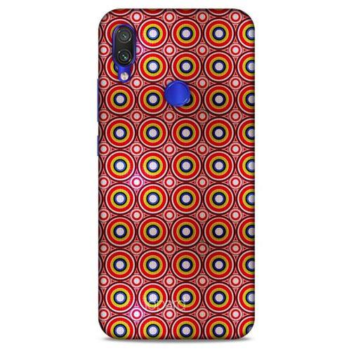 Xiaomi Redmi Note 7 Kılıf Pastel Renkler (40) Fit Silikon Kılıf Yeşil Kırmızı