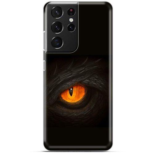 Samsung Galaxy S21 Ultra Kılıf Dragons (47) Crystal Flex Kılıf Ejderha Görselleri