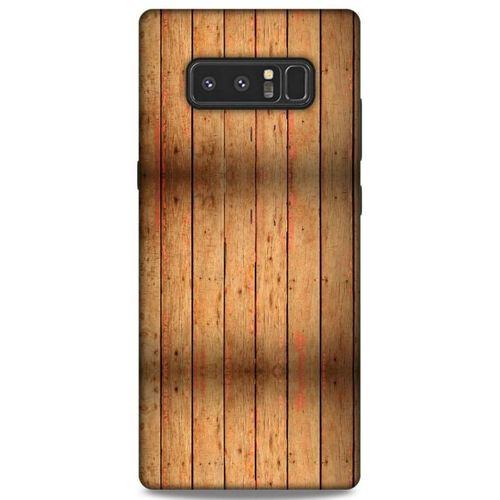 Lopard Samsung Galaxy Note 8 Uyumlu Kılıf Wood'X (11) Tam Koruma Baskılı