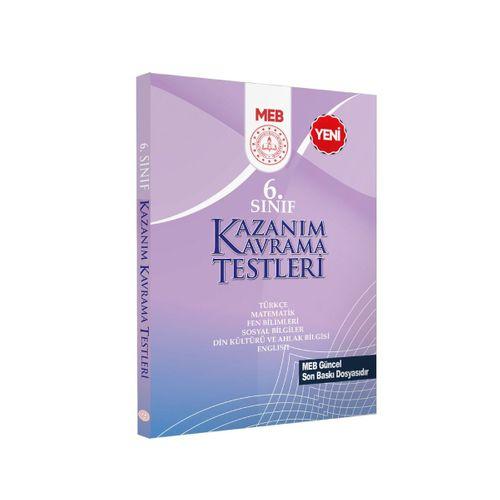 6 Sınıf MEB Tüm Dersler Kazanım Kavrama Testleri KKT Yaprak Test Kitabı BASKI ÜCRETİ